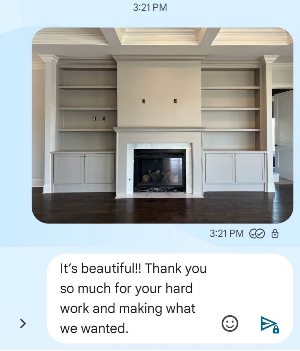 Custom built-in home bar with cabinetry